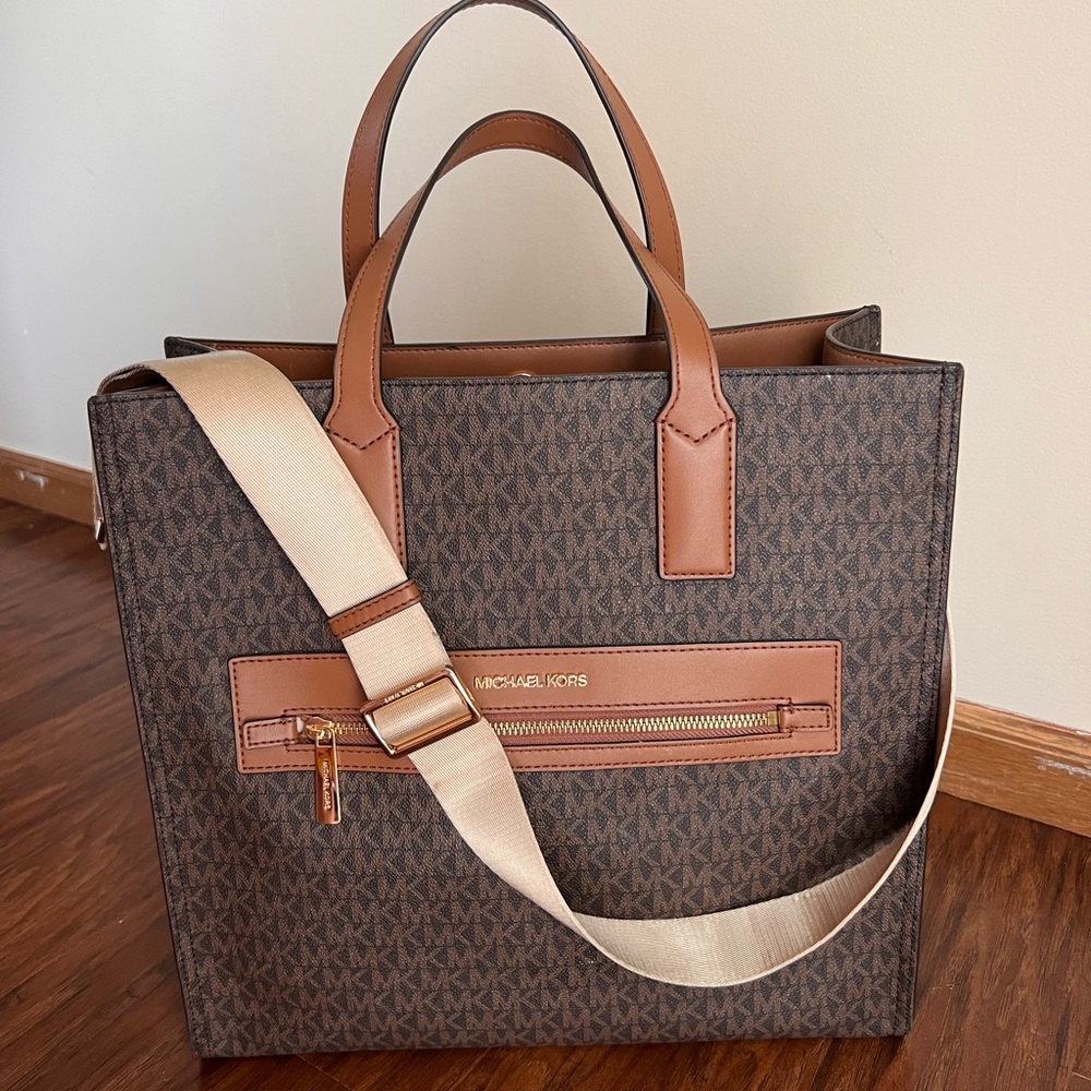 Michael Kors KENLY LARGTE TOTE SHOULDER BAG SATCHEL